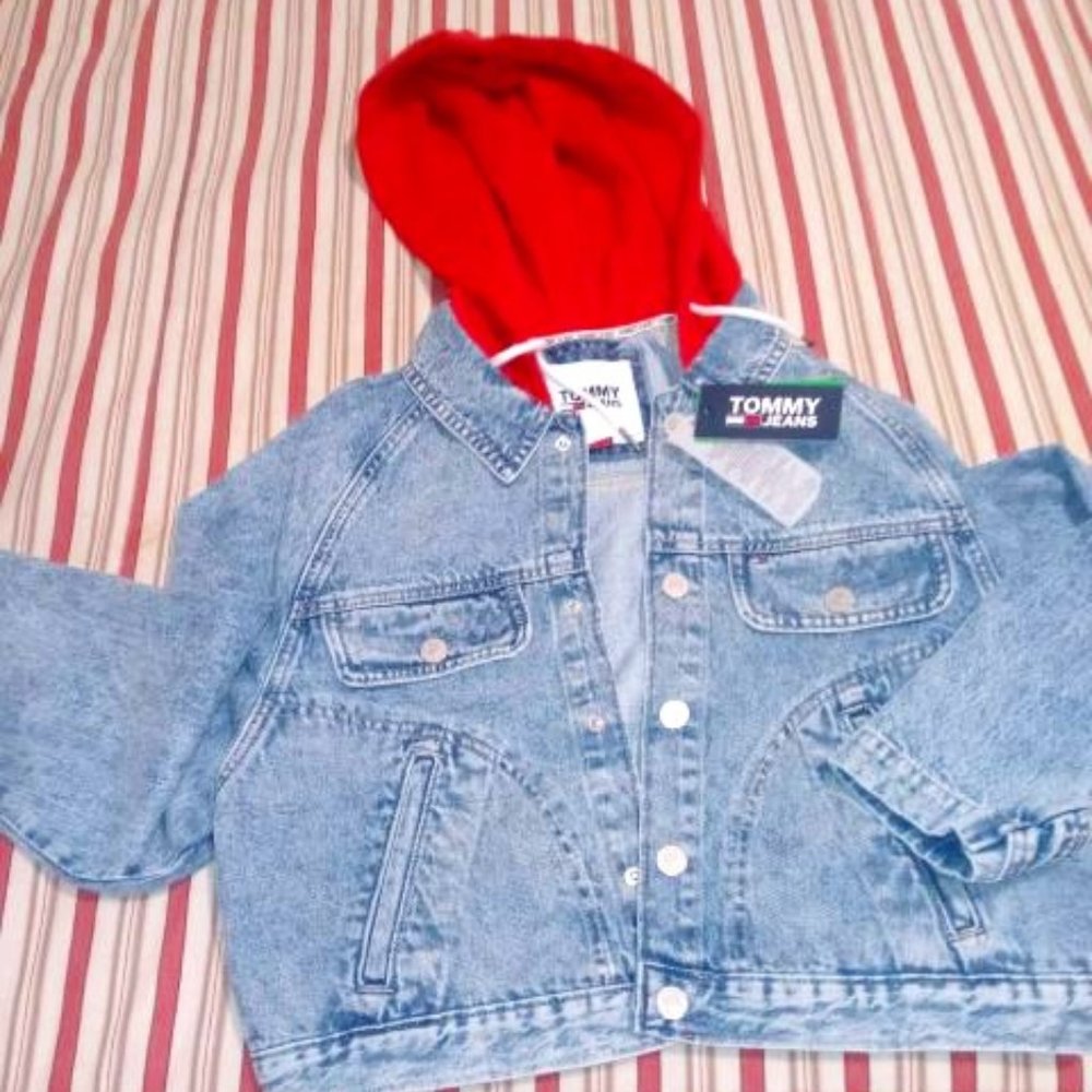 Women's Tommy Jeans Cropped Denim Jacket